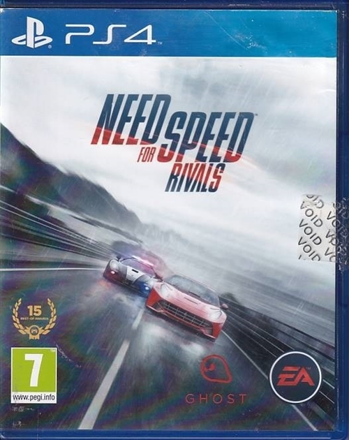 Need for Speed Rivals - PS4 (A Grade) (Genbrug)